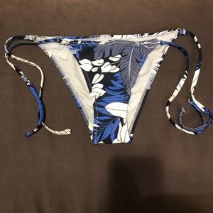 NWT Aerie Floral Print Bikini Bottom